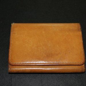 Coach Vintage Leather Tri-Fold Wallet